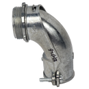 BX 90 Degree Flex Connector Zinc Die Cast