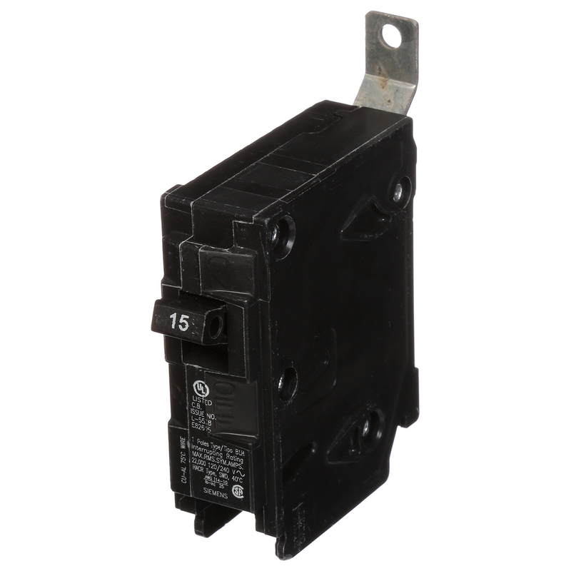 Siemens 1P,15A Bolt On CIRCUIT BREAKER