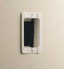 Plastic Low Voltage Mounting Plate, 1 Gang