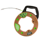 SIMpull Fish Tape 3mm 240' Flexible Metal Leader, Large Case