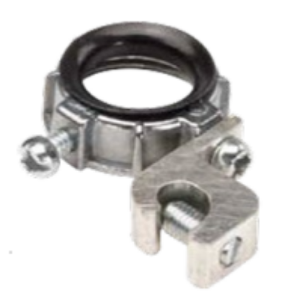 Zinc die cast grounding bushing 1"