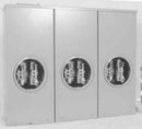Duplex Meter Base 400Amp {200 Amp per position} Overhead Right Hand entry
