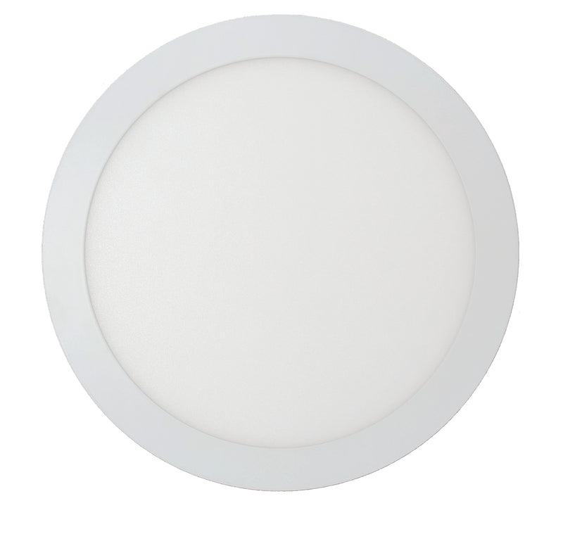 7" LED Round Ceiling Light, 3CCT, 13.5W, 900LM, 120V, White, Dimmable