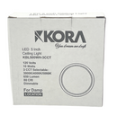 5" LED Round Ceiling Light, 3CCT, 10W, 650LM, 120V, White, Dimmable : KBL500