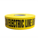 Caution Tape Yellow, Buried Electric Line {6'X500'}