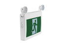 Running Man Exit Sign with 2 Heads Combo : KEX180