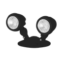 Kora LED Remote Head Twin 2*5W 5V-24V Black : KEX3002-5W-BK