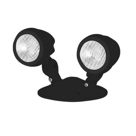 Kora LED Remote Head Twin 2*5W 5V-24V Black : KEX3002-5W-BK