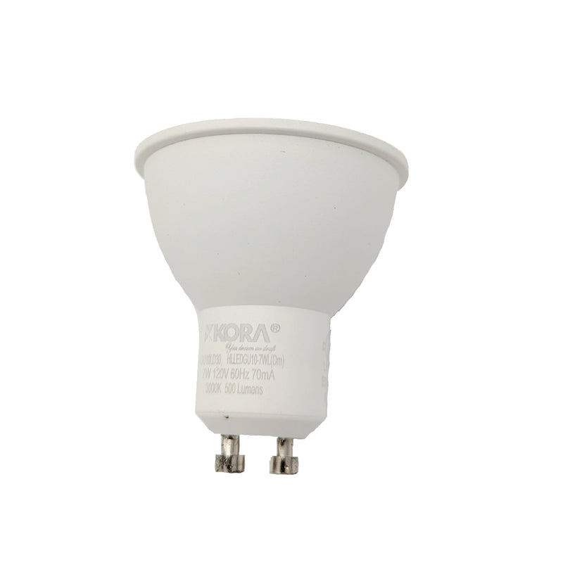 LED GU10 6W 3000K 30° Flood Dimmable