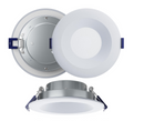 4" LED Regressed Canless Downlight 10W 5CCT 700LM CRI90 White Dimmable : KRG400PAWH-5CCT