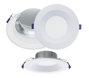 6" LED Regressed Canless Downlight 12W 5CCT 900LM CRI90 White Dimmable : KRG600PAWH-5CCT-TR