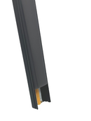 Aluminum Profile, Recessed, 8mm (1/4") deep w/o Wing