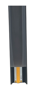 Aluminum Profile, Recessed, 8mm (1/4") deep w/o Wing