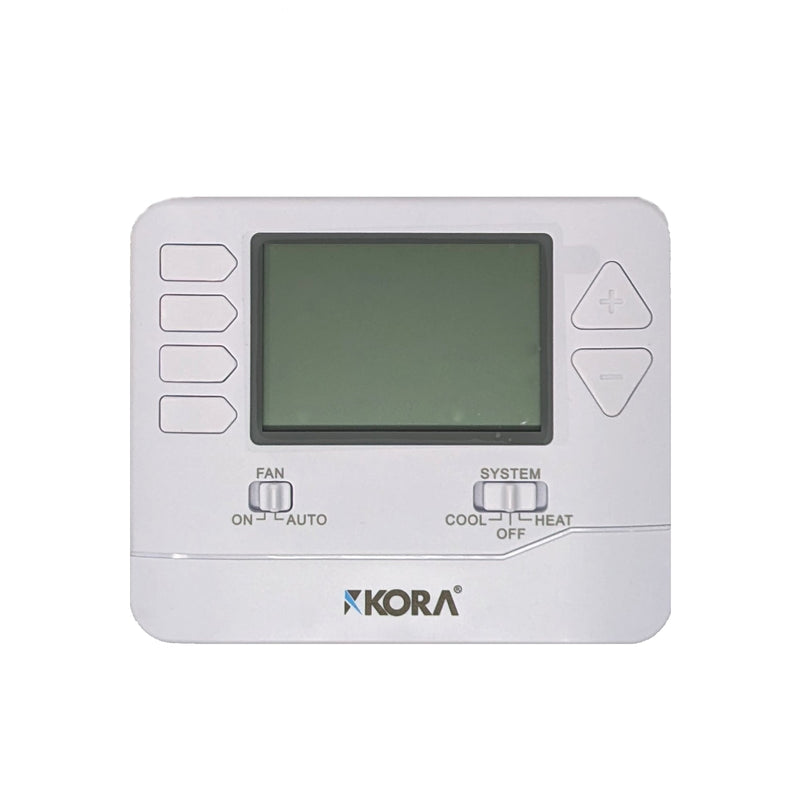 24V Low voltage programmable thermostat |single stage| 4.5 SQ Inch Screen