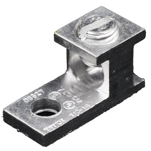 Backfeed Lug Aluminum Mechanical Feed-Thru Solderless Lug