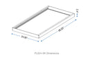 Surface Mount Kit for 2' x 4' PLP and PLS Panel Lights