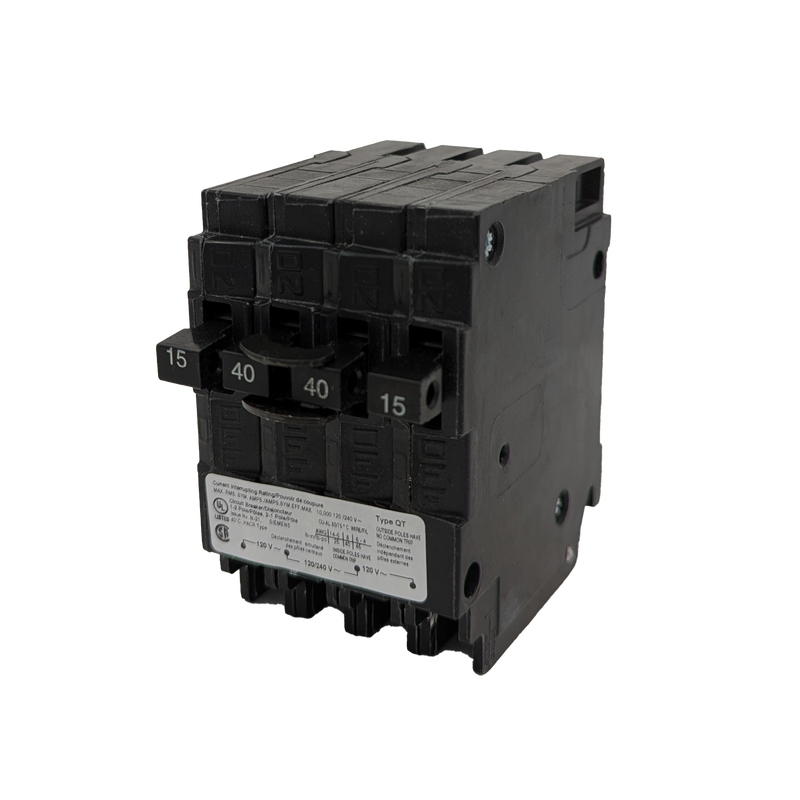 PLUG-IN 15-40A QUAD BREAKER SIEMENS