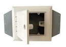 Flush mount in-wall housing Cable Box Cover Grey Primex