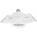 SATCO: LED Utility Light 60W/4000K 100-277 V, E26 base Adjustable Beam Angle