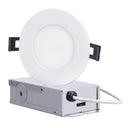 4" Slim LED Panel 5CCT 10.5W 730LM with Driver : SFT400ECO