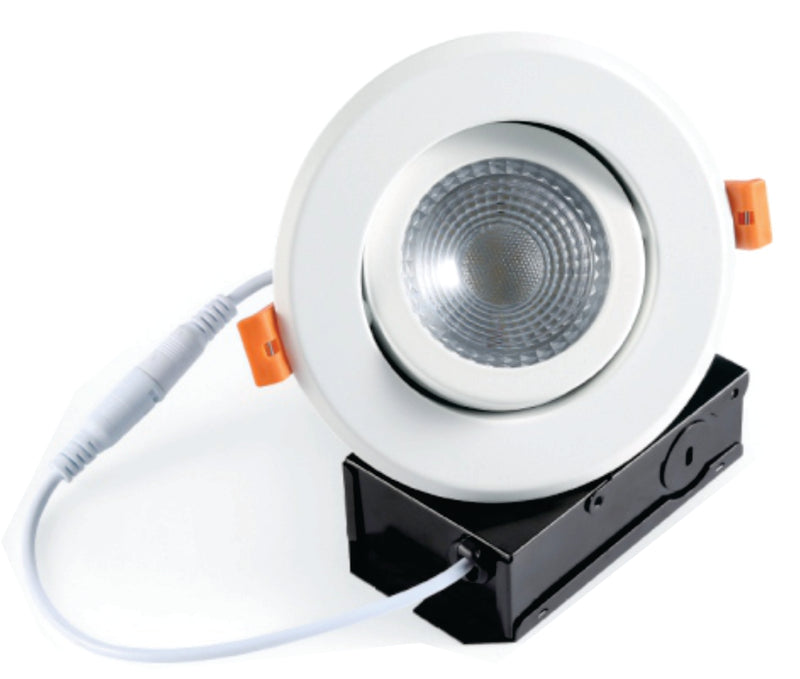 LED 4" Panel Light Gimbal White 5CCT