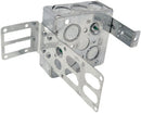 Steel Stud Square Box With KO 4" x 4" x 1 1/2", 21 Cu. inch : SMB20195