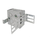 Steel Stud Square Box With KO 4" x 4" x 2 1/8", 30 Cu. inch : SMB20196