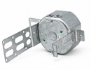 Steel Stud Octagon Box 4''x ''x2-1/8'' with Clamps(BX/Loomex),for double drywall : SMB20293