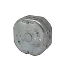 Octagon Box With Clamp 4''x 4''x 1  1/2'', 15 Cu. Inch (BX / Loomex) : SMB20313