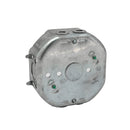 Octagon Box With Clamp 4''x 4''x 1  1/2'', 15 Cu. Inch (BX / Loomex) : SMB20313
