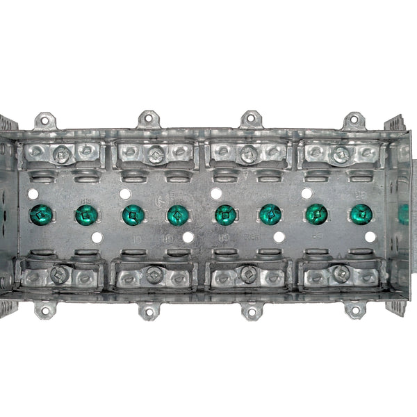 Steel Stud Four Gang Box 7-3/8