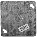 4x4" Square Blank Cover Plate : SMP20116