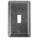 4"x 2 1/2" Utility Box Cover Plate Metal