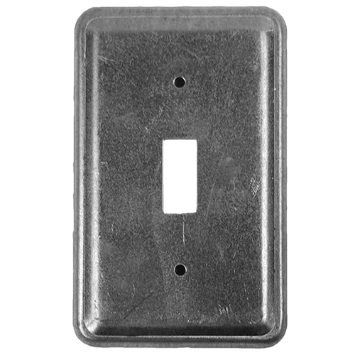 4"x 2 1/2" Utility Box Cover Plate Metal