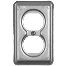 4"x 2 1/2" Utility Box Cover Plate Metal