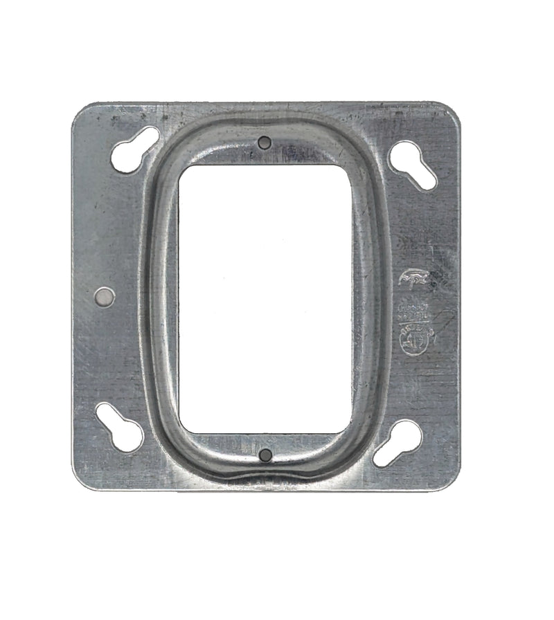 4x4" Square Mud Ring Plate