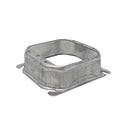 4'' Square Raised Cover 1-1/4'' Deep, 2 Gang : SMP20263