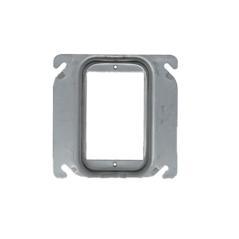 4'' Square Raised Cover 5/8'' Deep, One Device