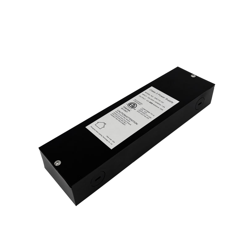 LED 72W Transformer With Hardware Junction Box 24VDC, 5A : SPET72