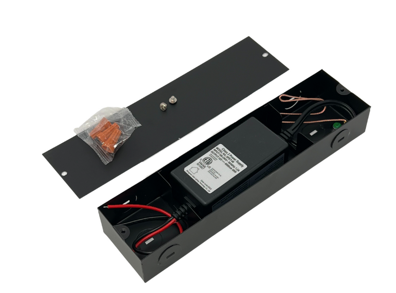 LED Transformer with Hardware Junction Box 12V