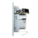 3" Alzak Chrome Reflector With White Ring