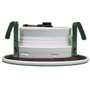 3" Baffle White Trim