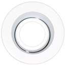 3" Baffle White Trim