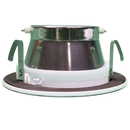 4" Shower Trim With Glass Reflector