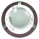 4" Shower Trim With Glass Reflector