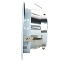 4" Alzak Chrome Reflector With White Ring