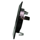 4" Square Gimble Ring For Par-20/50W Black