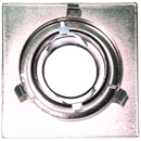 4" Square Gimble Ring For Par-20/50W Brush Nickle