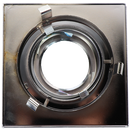 4" Square Gimble Ring For Par-20/50W Chrome