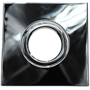 4" Square Gimble Ring For Par-20/50W Chrome